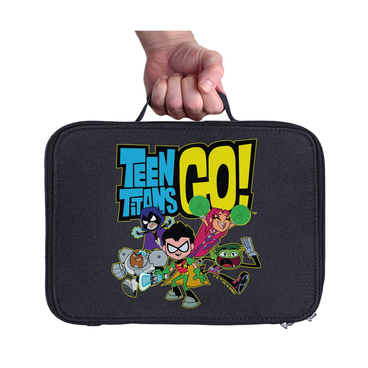 Teen Titans Go Logo And Characters Insulated Soft Sided Lunch Box - thumbnail 9