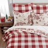 Winter Sleigh Ride Red Euro Sham Set of 2 - Levtex Home - 3 of 3