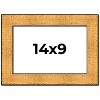 PosterPalooza | Photo Size Embellished Gold Picture Frame - UV Acrylic, Foam Board Backing, Hanging Hardware - 2 of 4