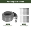 Unique Bargains Flexible Durable Maintenance-Free DIY Landscape Edging 1 Pc - 3 of 4