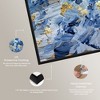 Art Remedy Gold over Blue Blue Abstract Wall Art Framed - 4 of 4