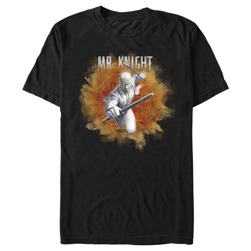 Men's Marvel: Moon Knight Mr. Knight Sandstorm T-Shirt, 1 of 6