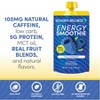 Designer Wellness Energy Smoothie, Real Fruit, 100mg Natural Caffeine, 5g Protein, Low Carb, Zero Added Sugar, Gluten-Free, Blue Raspberry, 12 Count - 3 of 4