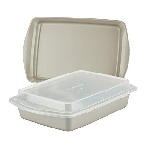 Rachael Ray 3-Piece Steel Bakeware Set, Silver - 1 of 4