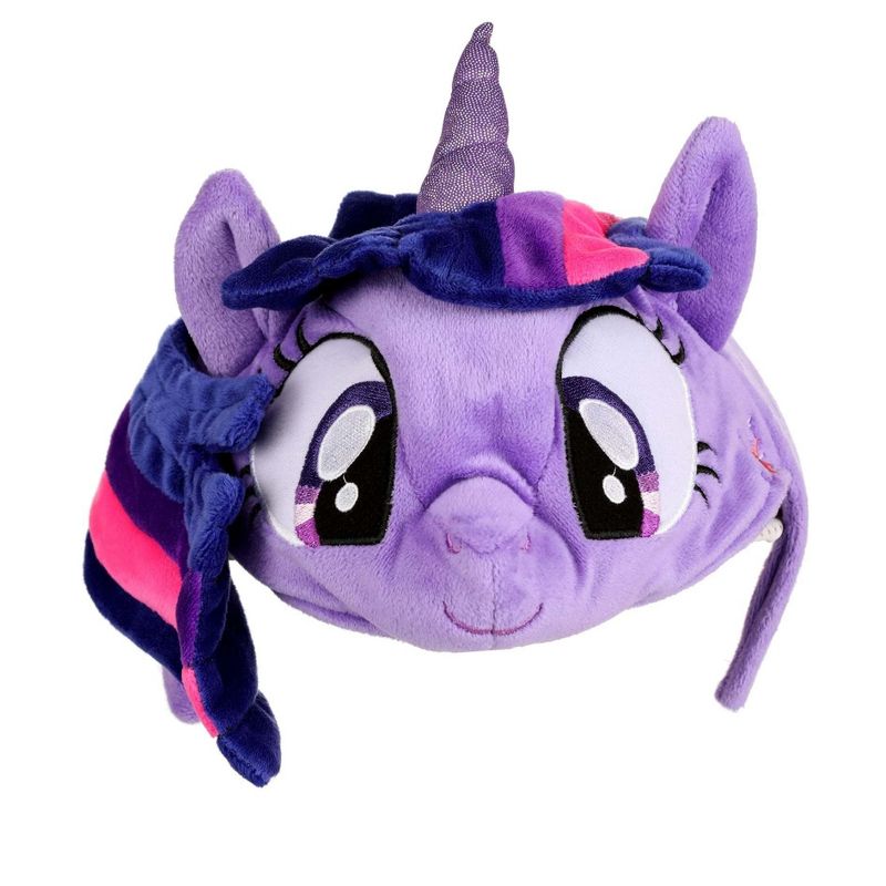 HalloweenCostumes.com One Size Fits Most  Girl  My Little Pony Twilight Sparkle Face Headband, Purple/Pink/Purple, 4 of 8