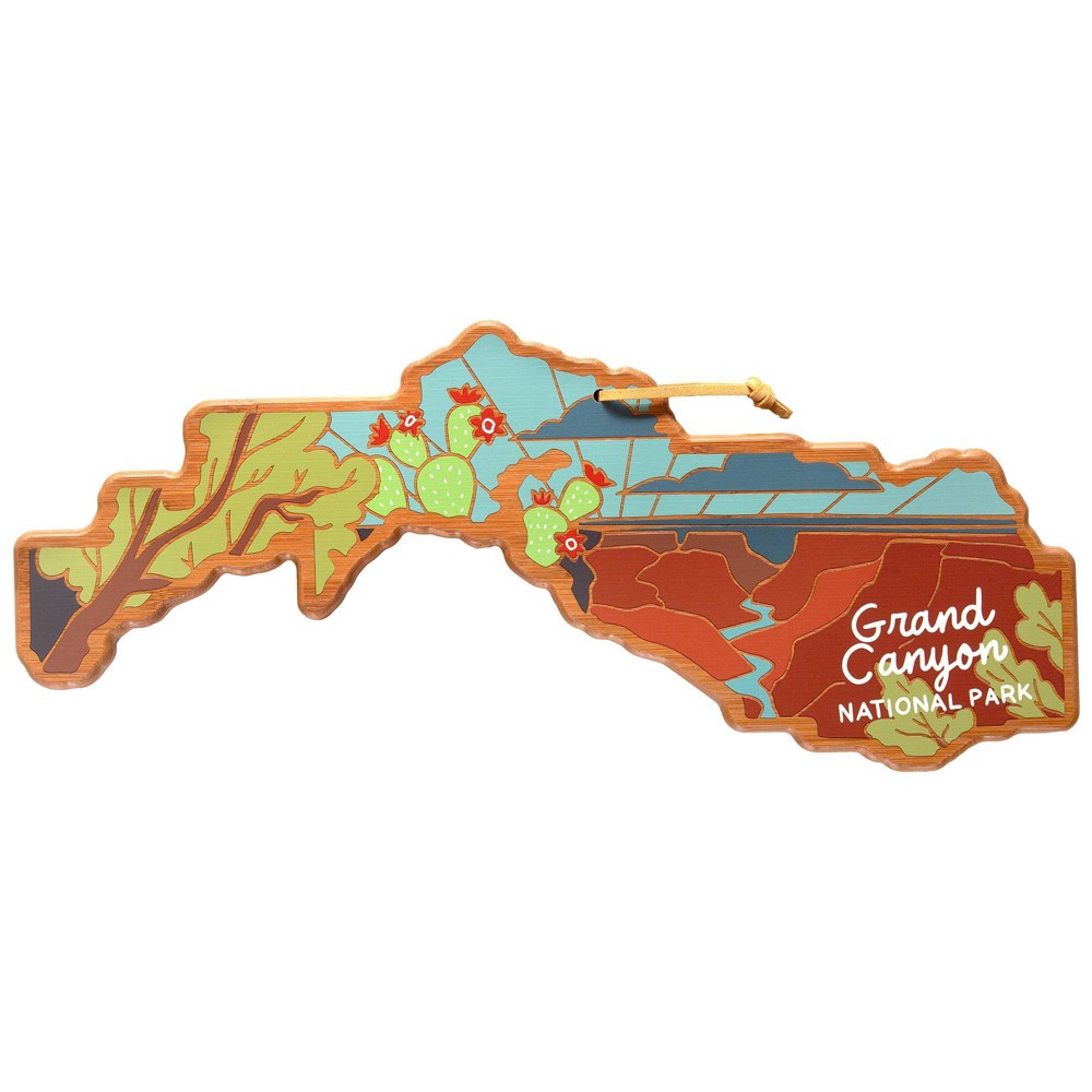 Totally Bamboo Grand Canyon Summer Stokes Cutting Board