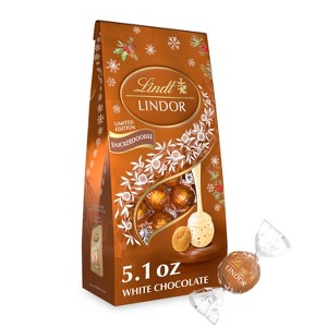 Lindt LINDOR Christmas Snickerdoodle Chocolate Candy Truffles - 5.1oz - 1 of 4