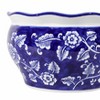 Sagebrook Home 2pc Chinoisere Ceramic Indoor Outdoor Planter Pots Blue/White: Hand-Painted, Rust-Resistant, No Assembly Required - 4 of 4