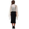 INSPIRE CHIC Women's Fashion 100% Polyester Pashmina Shawls 1 Pc - 2 of 4
