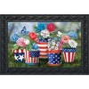Briarwood Lane Doormat 30x18 Indoor Outdoor America in Bloom Summer For Summer Doormat - 2 of 4