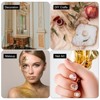 Unique Bargains Shiny Texture Imitation Gold Leaf Sheets for Sculpture DIY Arts 200 Pcs - 4 of 4