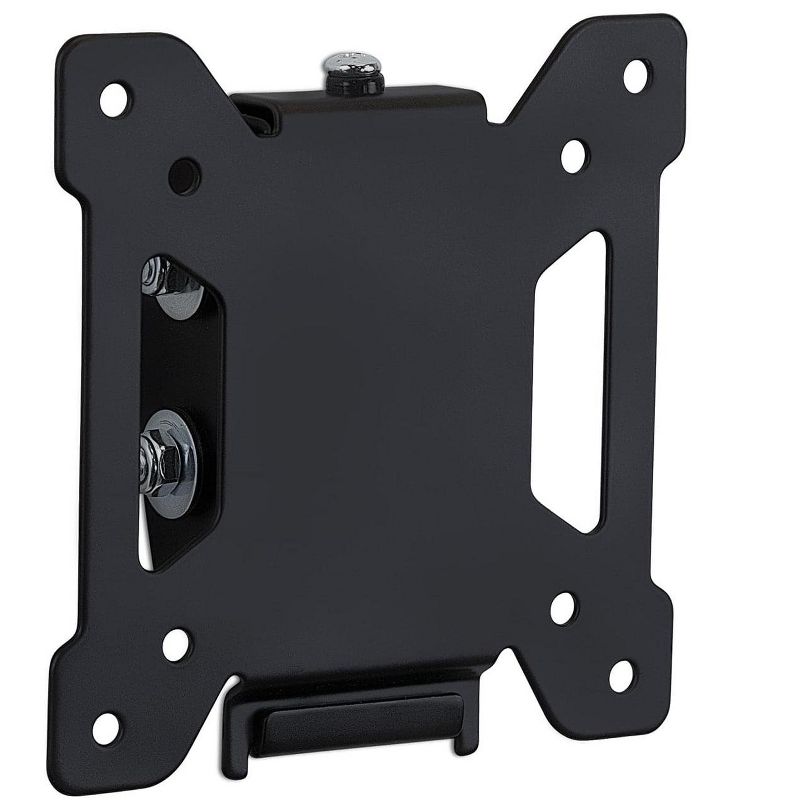 Mount-It! Tilting TV Wall Mount Bracket for Small TV and Computer Monitors, Low-Profile Design with Quick Release Function, Fits Up to 27 Inch Screens, 1 of 7