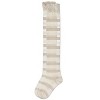 Memoi Women's Variegated Sheer Stripe Over The Knee Socks - 3 of 3