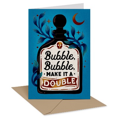 Halloween Card Bubble-Bubble Make It A Trouble
