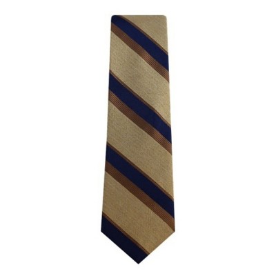 Men's Stripe Slim 2.5 Inch Wide And 58 Inch Long Woven Neckties