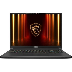 MSI Stealth A16 AI+ 16” 240Hz QHD+ OLED Gaming Laptop: AMD Ryzen AI 9 HX 370, NVIDIA Geforce RTX 5080, 32GB DDR5, 2TB NVMe SSD, Wi-Fi 7, Win 11 Home - 1 of 4