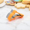 Unique Bargains Biscuit Cutter Medium Dolphin Cookie Cutter Hand Washable Stainless Steel Plastic 3.4"x2"1.6" 1Pcs - 2 of 4