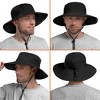 Sun Cube Wide Brim Sun Hat Adults, Fishing Hats Sun Uv Protection, Hiking Bucket  Hat Safari Beach Boonie, Upf 50+ (tan) : Target