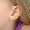 Girls' Pastel Unicorn Screw Back 14k Gold Earrings - In Season Jewelry - 3 of 4