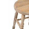 East at Main Promenade Antique Counter Height Barstool Tan - 4 of 4
