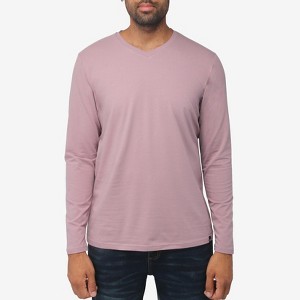X RAY Men's V-Neck & Henley Long Sleeve T-Shirt - 1 of 4