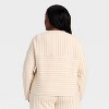 Women's Quilted Lounge Sweatshirt - Auden™ - 2 of 3
