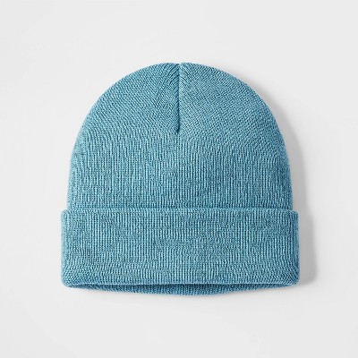 Girls' Cuffed Beanie - Cat & Jack™ Blue
