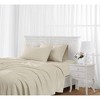 The Farmhouse by Rachel Ashwell 4pc Full Washed Cotton Sheet Set Ivory - 4 of 4