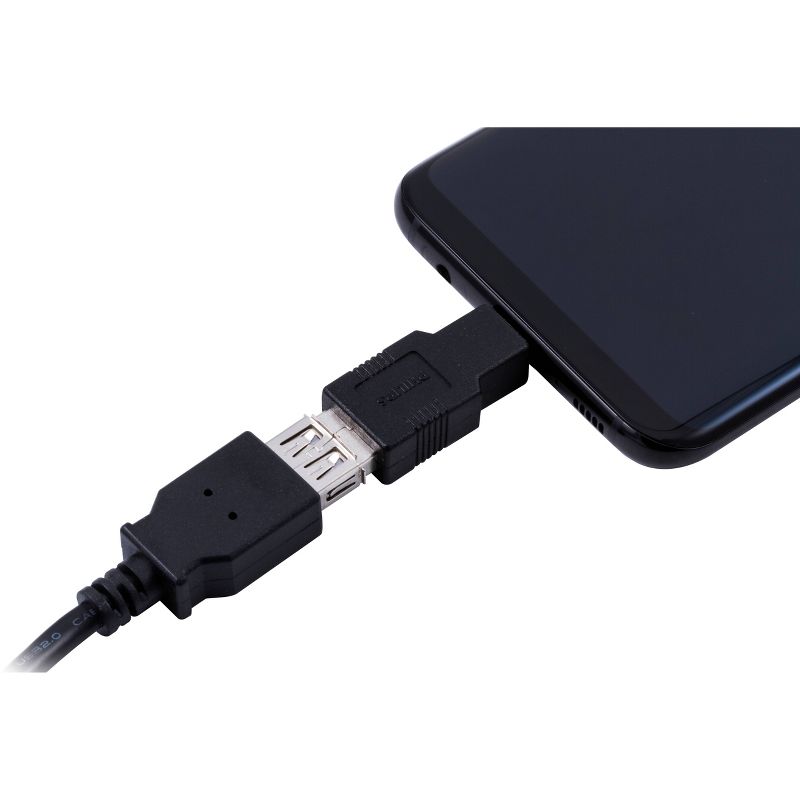 Philips 6' USB 2.0 Universal Kit with USB-C - Black, 5 of 9