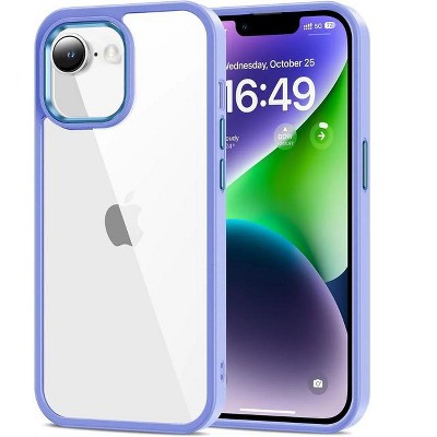 Entronix Case Compatible with iPhone 16E - [Clear Back] Impact Chrome Frame