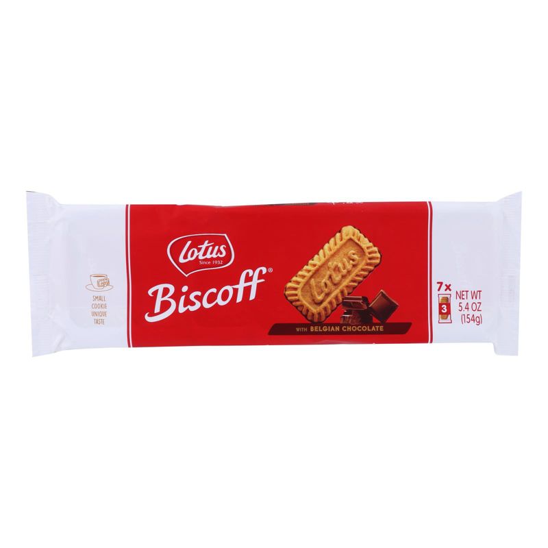 Biscoff Belgian Chocolate Biscuits - Case of 12/5.4 oz, 2 of 7