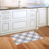 Briarwood Lane Everyday Doormat 30x18 Indoor Outdoor Pink and Blue Check Doormat - 4 of 4