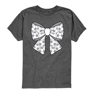 Boys' - Instant Message - Soccer Bow Short Sleeve Graphic T-Shirt - 1 of 4