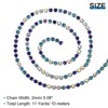 Unique Bargains Clothing Decoration Crystal Rhinestone Sew on Close Claw Chain Trim - 2 of 4