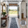 TackView Vintage Rug Thin Washable Rug Soft Distressed Floral Area Rug Oriental Rug with Non Slip Backing - 4 of 4