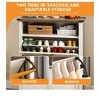 Shoe Cabinet Storage Cabinet Shoe Cabinet with FlipOut Compartments for Entryway - 4 of 4