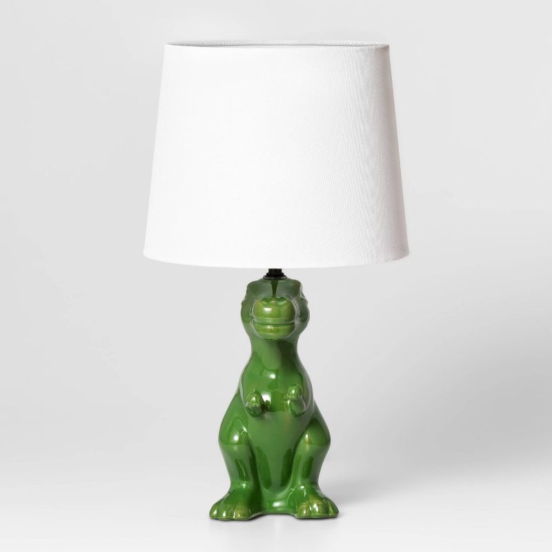Dinosaur Kids' Table Lamp Green - Pillowfort™, 3 of 10