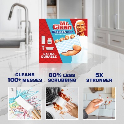 Mr. Clean Extra Durable Scrub Magic Eraser Sponges - 10ct