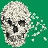 Junior's Design By Humans A Beautiful Death By igo2cairo T-Shirt - 2 of 3