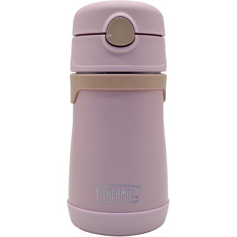 Thermos Baby 10 oz. Vacuum Insulated Stainless Steel Straw Bottle - Rose