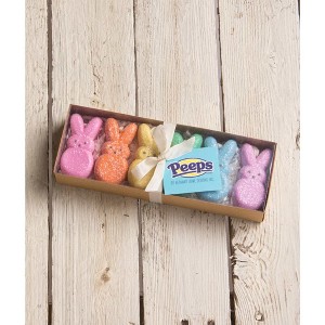 Christmas Furry Friends Dummy Boards Mdf Kitten Puppy Vintage Rl0831 3.0 Inch Peeps Bunny Ornaments Set/6 Candy Decorations Ready To Hang Tree - 1 of 3