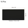 Unique Bargains Anodized Aluminium Durable Scratch-Resistant Waterproof Name Plate 10 Pcs - 2 of 4