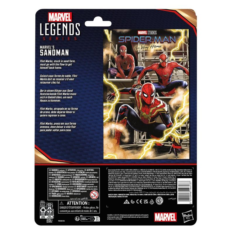 Marvel Spider-Man Legends Sandman Action Figure, 4 of 9