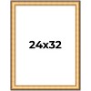 PosterPalooza | Traditional Gold Picture Frame - UV Acrylic, Foam Board Backing, Hanging Hardware - 2 of 4