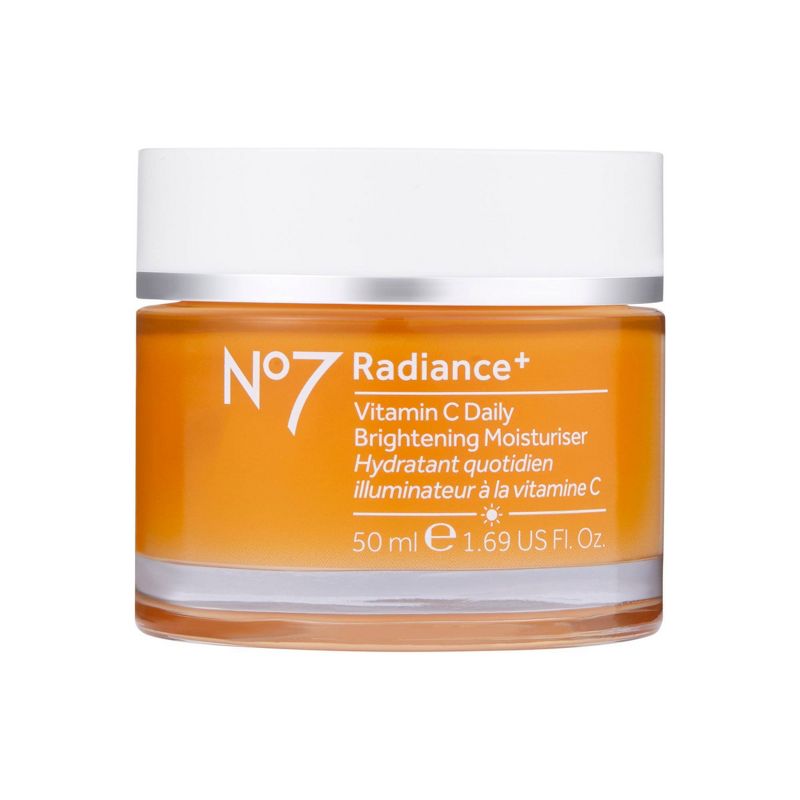 No7 Radiance+ Vitamin C Daily Brightening Moisturizer - 1.69 fl oz, 1 of 9