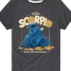 Boys' - Sesame Street - Scorpio Cookie Monster Short Sleeve Graphic T-Shirt - 2 of 4