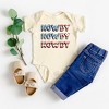 The Juniper Shop Howdy Flag Stacked Baby Bodysuit - 2 of 2