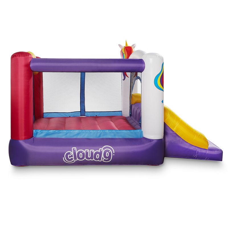 Cloud 9 Unicorn Bounce House - Inflatable Bouncer with Blower, 4 of 8