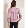 INSPIRE CHIC Women's Zip Up Long Sleeve Outerwear Casual Lightweight Jacket - 4 of 4