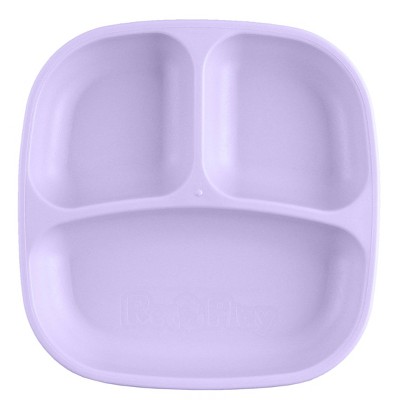 Re-Play 7&#34; Divided Dining Plate - Lavender